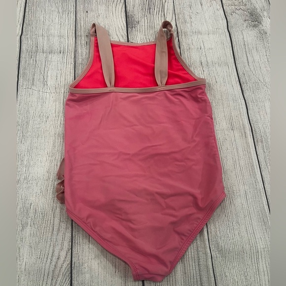 GYMBOREE Girls Flamingo One Piece Swimsuit - Splish-Splash - Pink/size 8 - Picture 7 of 8